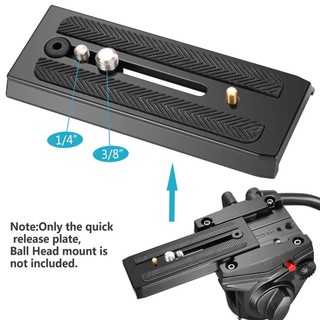 Quick Release Plate Assembly P200Clamp Adapter for Manfrotto Camera Tripod