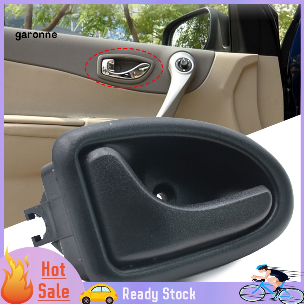 Tay Nắm Cửa Bên Trái Màu Đen Nhám Chống Ăn Mòn Bền Bỉ Cho Xe Hơi 8200646948 Khung Gầm Ô Tô Renault Clio 2 1998-2005
