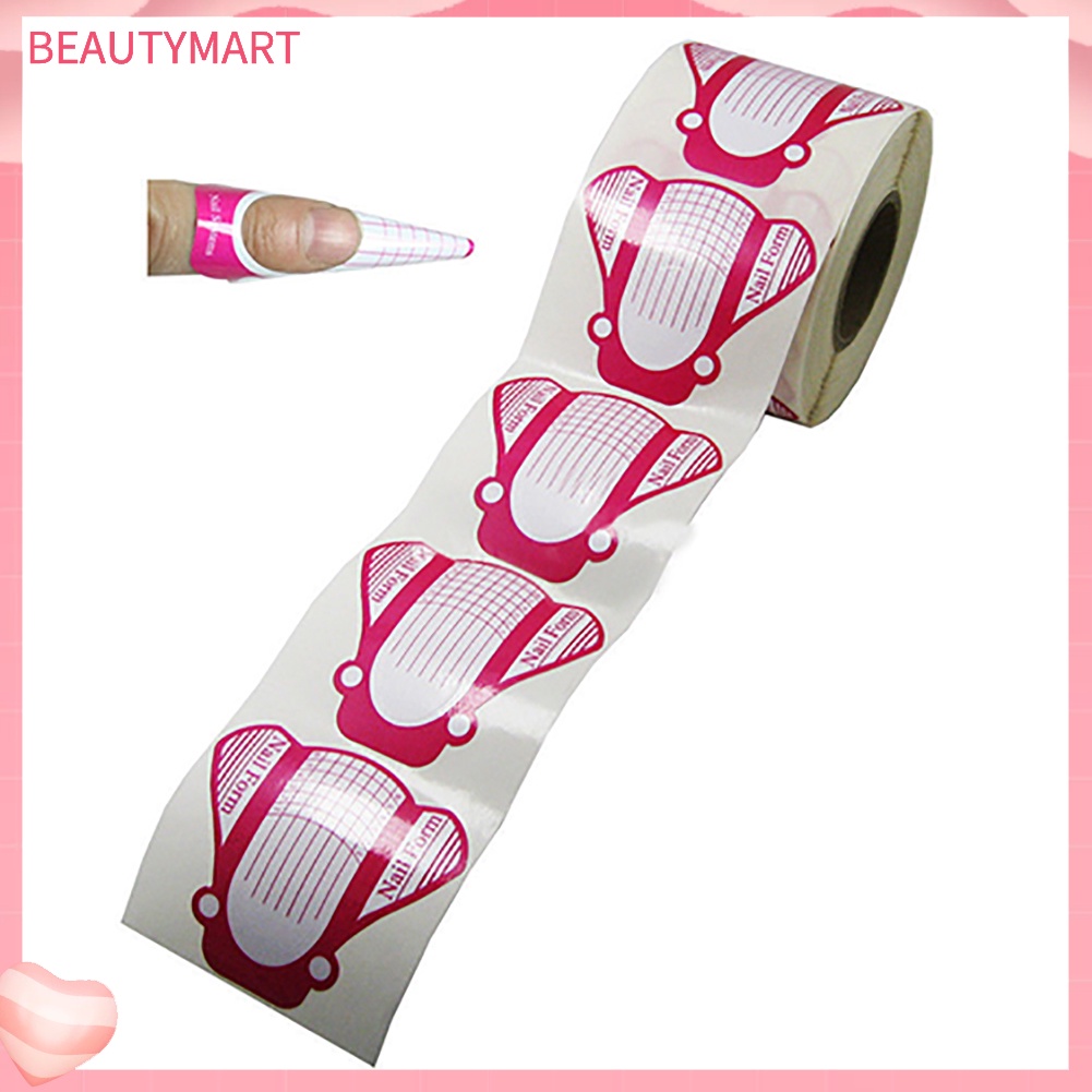 Bộ 100 Miếng Dán Nối Dài Móng Tay Acrylic UV DIY