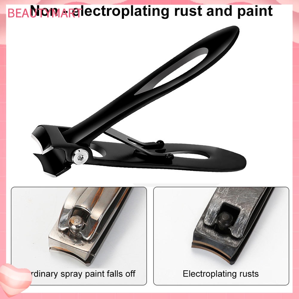 Kềm Cắt Móng Tay / Móng Chân Bằng Kim Loại Miệng Rộng / Dày / Cong Tiện Dụng