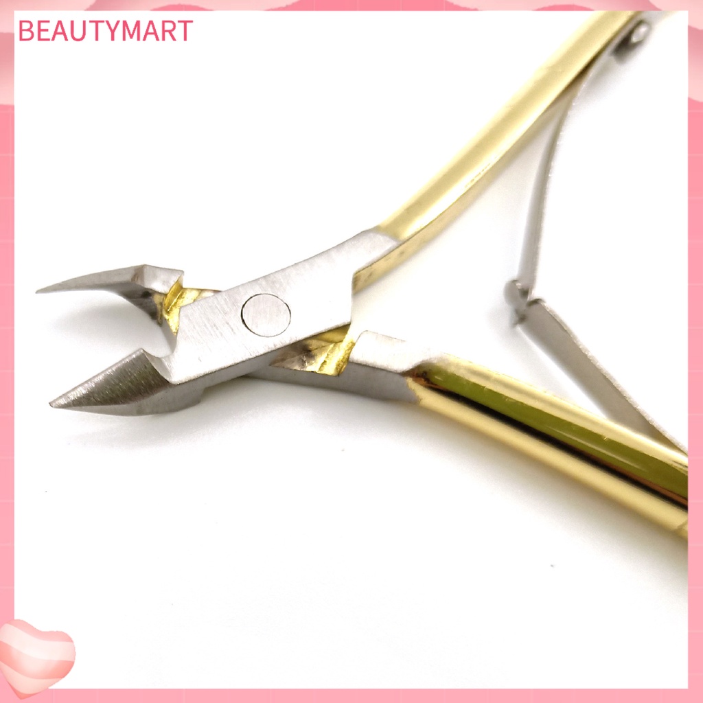 Kềm Cắt Móng Hai Lò Xo Bằng Thép Không Gỉ Chống Mài Mòn Loại Bỏ Da Chết