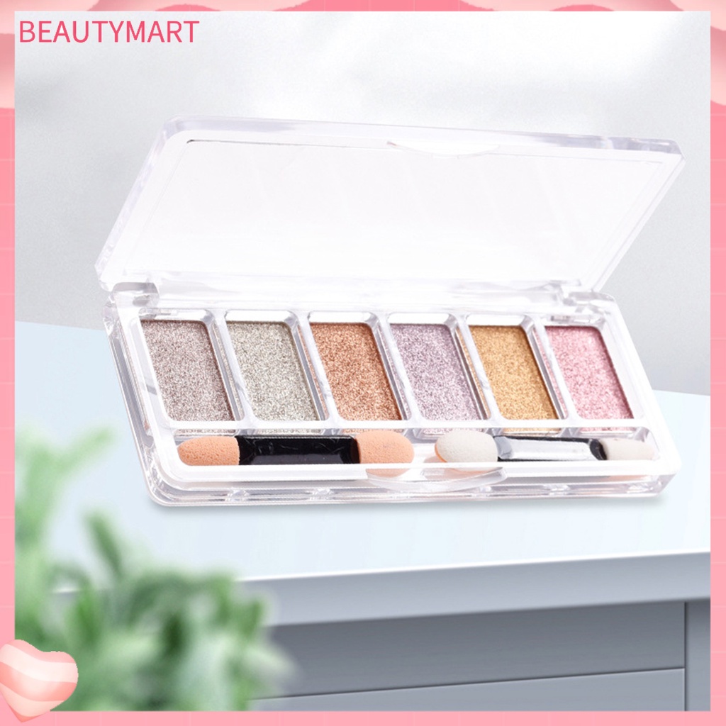 Bột Trang Trí Móng Tay 6 Trong 1 Kết Cấu Mịn Màng Thân Thiện Với Môi Trường Dễ Sử Dụng