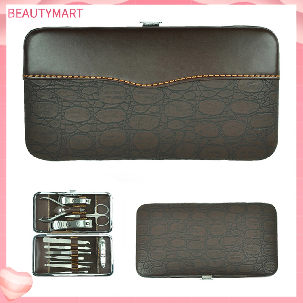 Bộ 12 Dụng Cụ Mài Móng Bằng Thép Không Gỉ Thiết Kế Nhỏ Gọn Dùng Tại Nhà