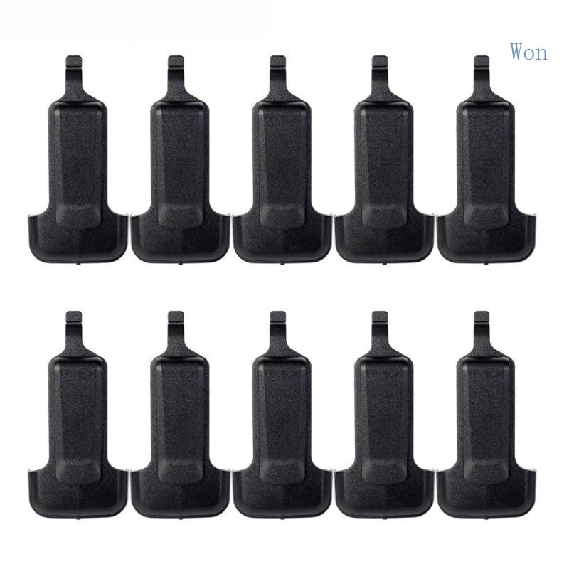 Set 10 Kẹp Thắt Lưng Tương Thích Với Bộ Đàm Hai Chiều Retevis RT22 WLN KD-C1 J9121T