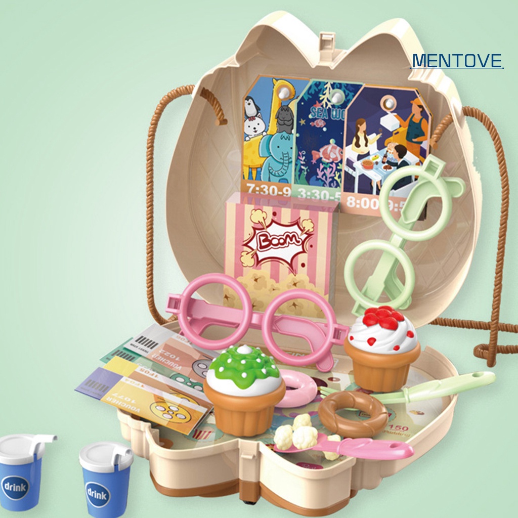 1 Bộ Ba Lô Đồ Chơi Bằng Nhựa Cho Bé