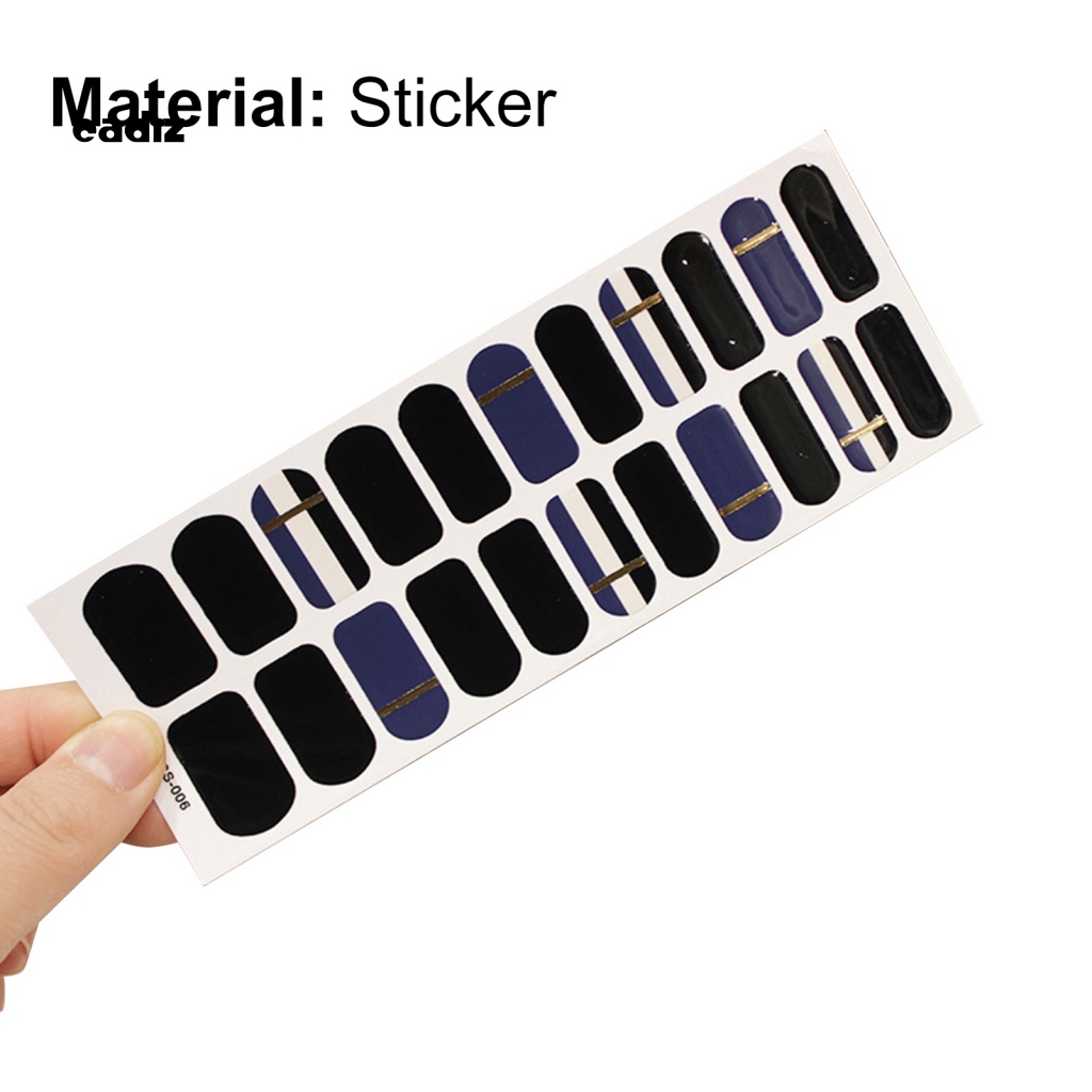 Miếng Dán Trang Trí Móng Tay Tự Dính Chống Nước Tiện Dụng