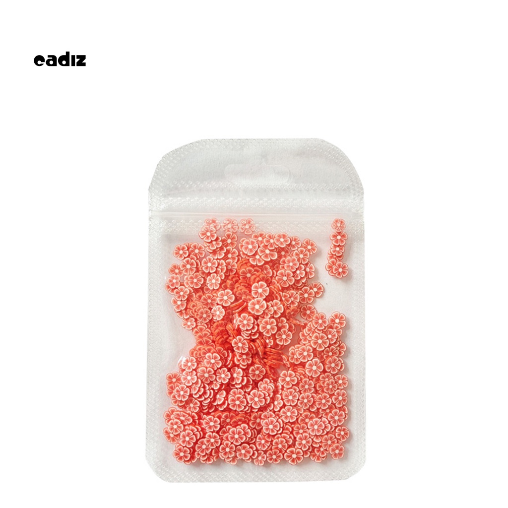 Hộp 10g Đất Sét Polymer 10g Siêu Mỏng Hình Hoa Lấp Lánh Trang Trí Móng Tay Cho Nữ