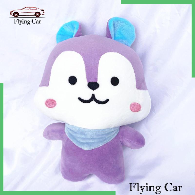 [Lzdjfmy2] Gối Ôm Đa Năng Màu Tím Trang Trí Xe Hơi / Tiệc Tùng / Búp Bê