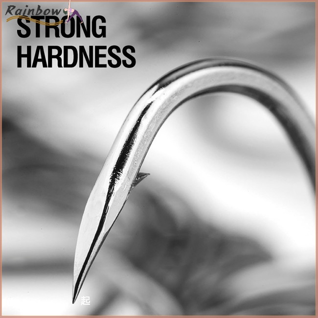 Móc Câu Cá Bằng Thép Carbon Cao Cấp Nhiều Kích Cỡ Tiện Dụng