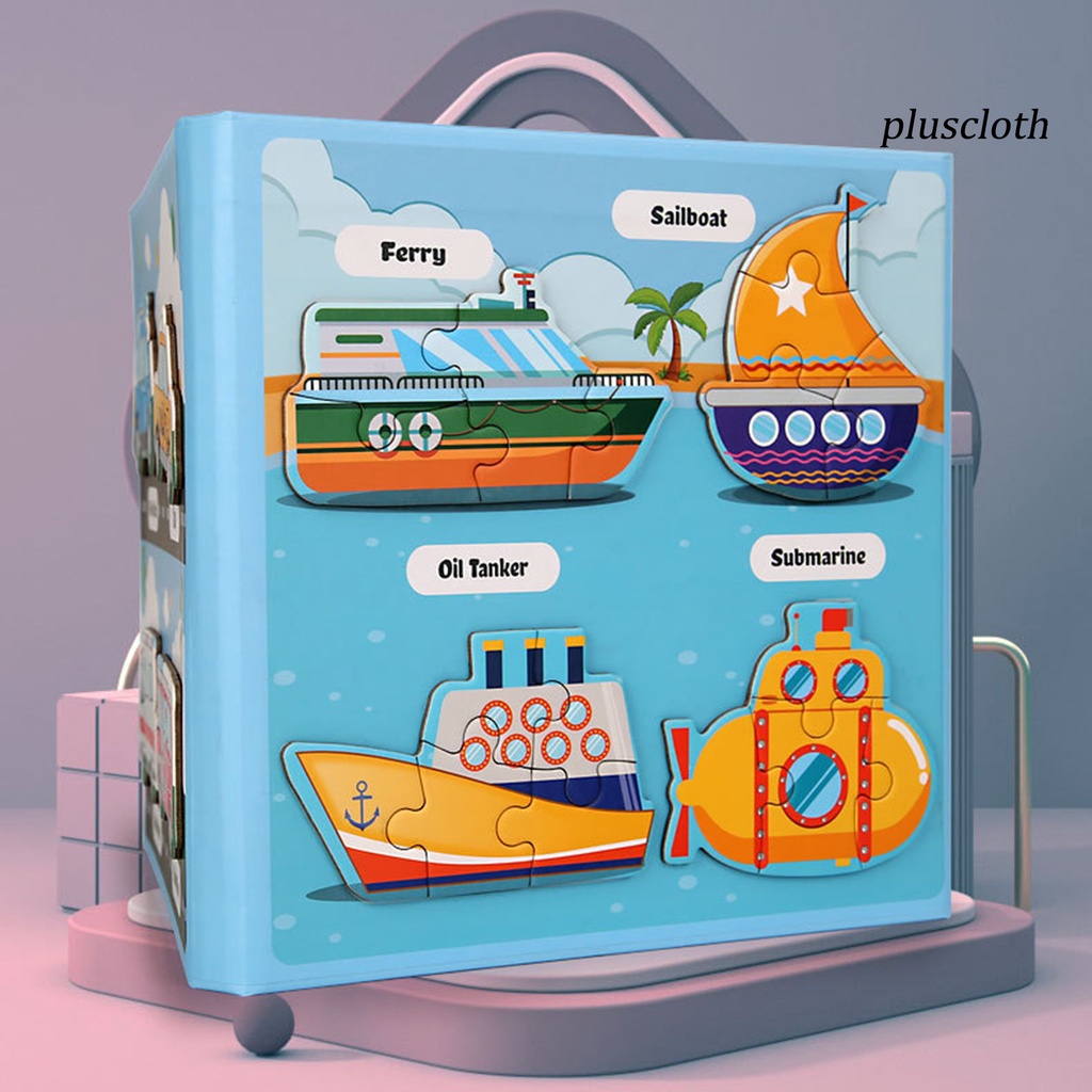 Bộ Đồ Chơi Xếp Hình 3D Kích Thích Trí Thông Minh Cho Bé