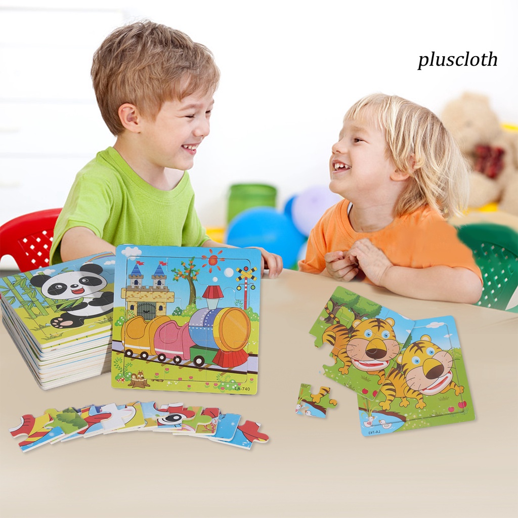 Bộ Đồ Chơi Ghép Hình Khỉ Hoạt Hình Vui Nhộn Cho Bé