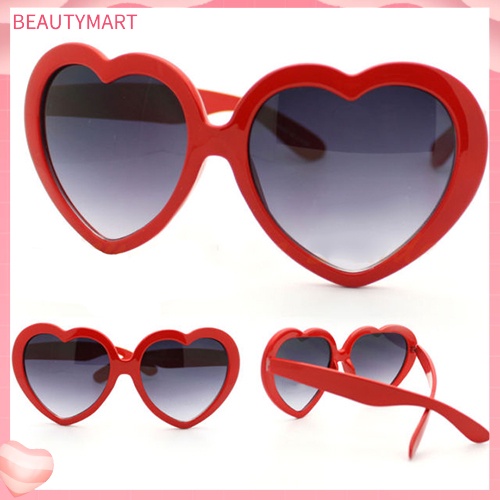Kính Mát Hình Trái Tim Thời Trang Mùa Hè Cho Nam Nữ