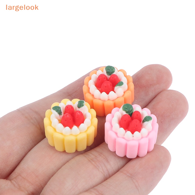 Set 5 Bánh Kem Nhỏ Nhắn Dễ Thương Trang Trí Nhà Búp Bê