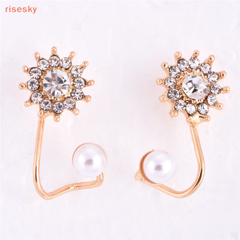 1 Đôi Bông Tai Đính Ngọc Trai Thanh Lịch Dành Cho Nữ