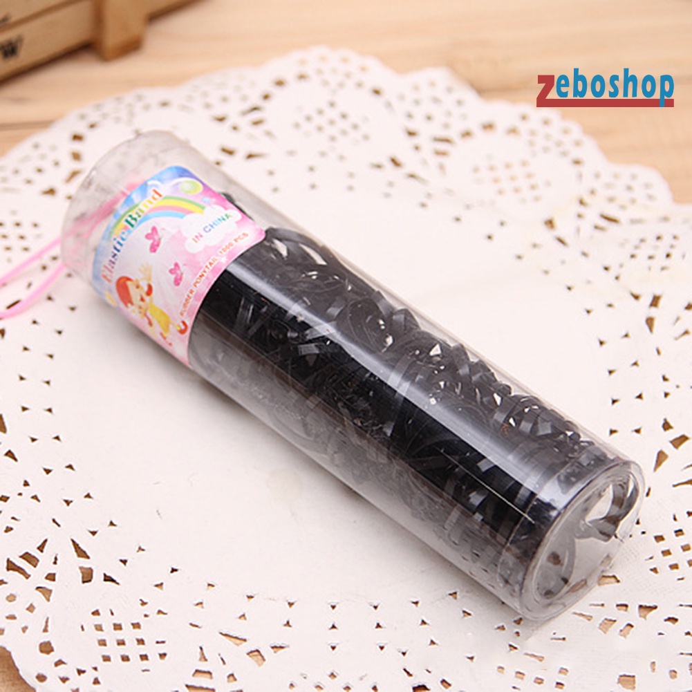 Set 220 Dây Buộc Tóc Cao Su Co Giãn Nhiều Màu Sắc Dùng Một Lần Cho Bé Gái Giá Đỡ