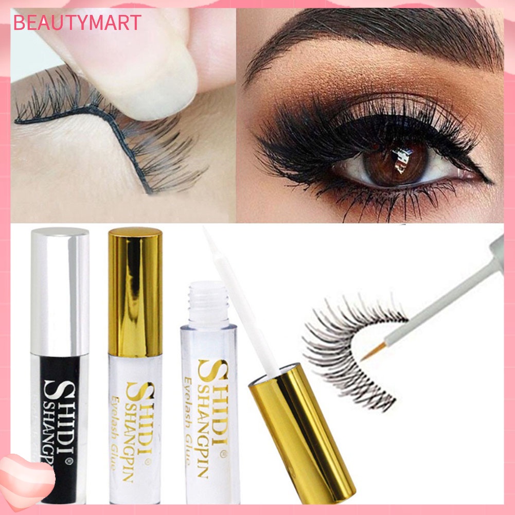 Keo Dán Lông Mi Giả Hai Mí Màu Trắng Đen Dành Cho Nữ