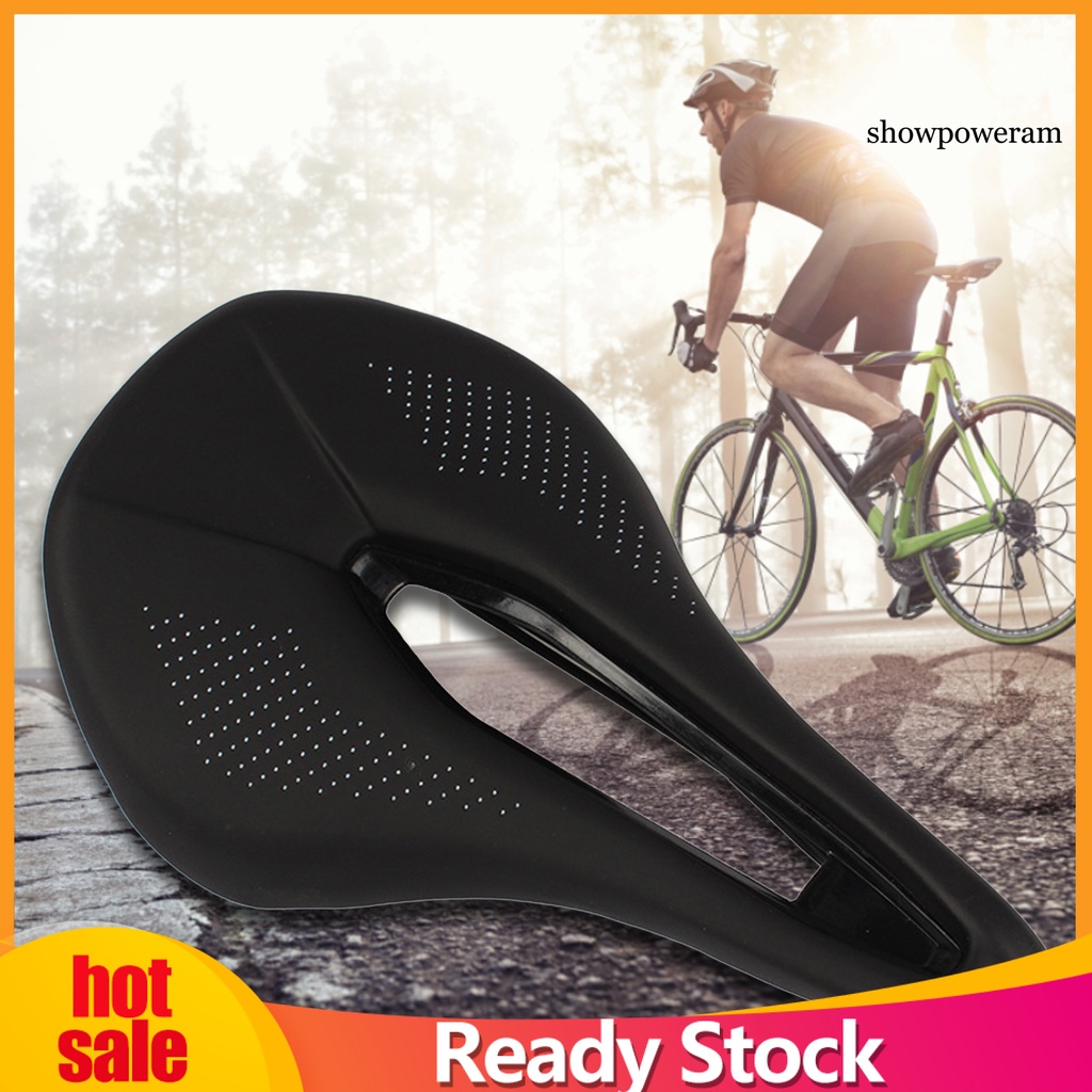 Yên Xe Đạp Bằng Da Sợi Tổng Hợp Thoáng Khí Chống Sốc