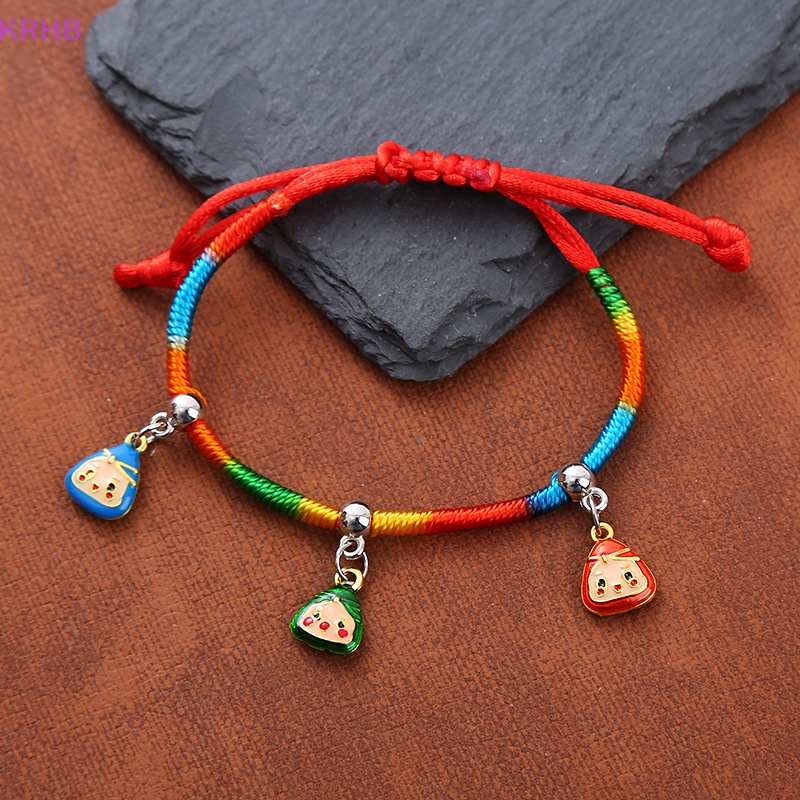 Vòng Tay Dây Thừng Nhiều Màu Phong Cách Trung Hoa Cho Người Lớn Và Trẻ Em Mới