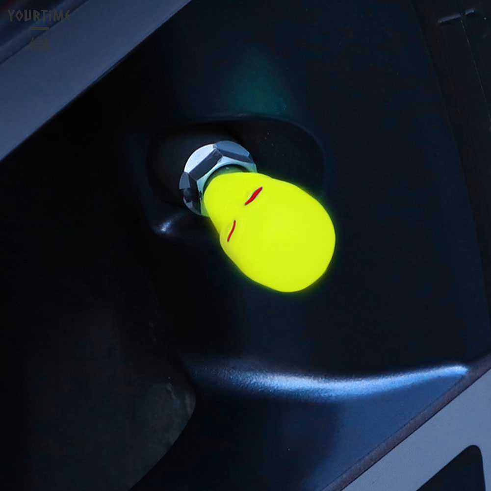 Nắp Van Bánh Xe Chống Bụi Phát Sáng Trong Tối