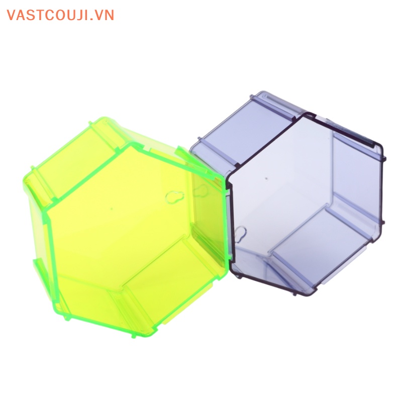 Hộp Đựng Mô Hình VASTJI Lục Giác Trong Suốt Dùng Trưng Bày DIY