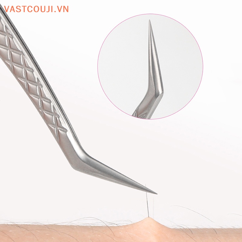 Nhíp Gắp Lông Mi Giả Bằng Thép Không Gỉ Tiện Dụng