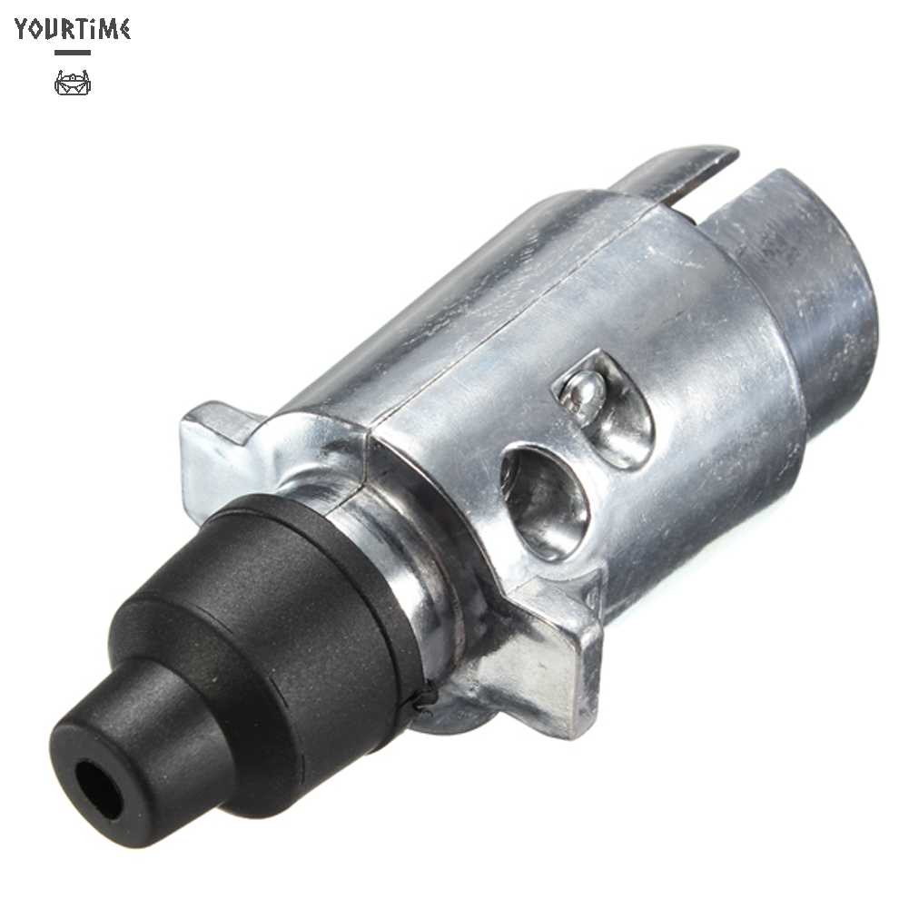 Phích Cắm 7 Chấu Tròn Bằng Kim Loại Cho Xe Tải / Tàu Thuyền