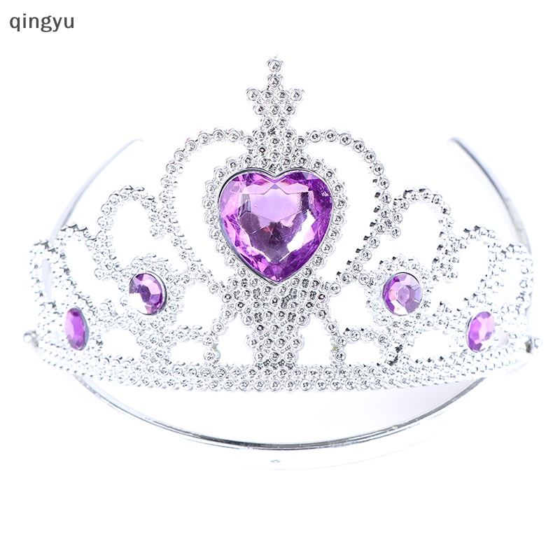 Bộ 6 Phụ Kiện Vòng cổ Mặt Vương Miện Công Chúa Xinh Đẹp Cho Bé Gái