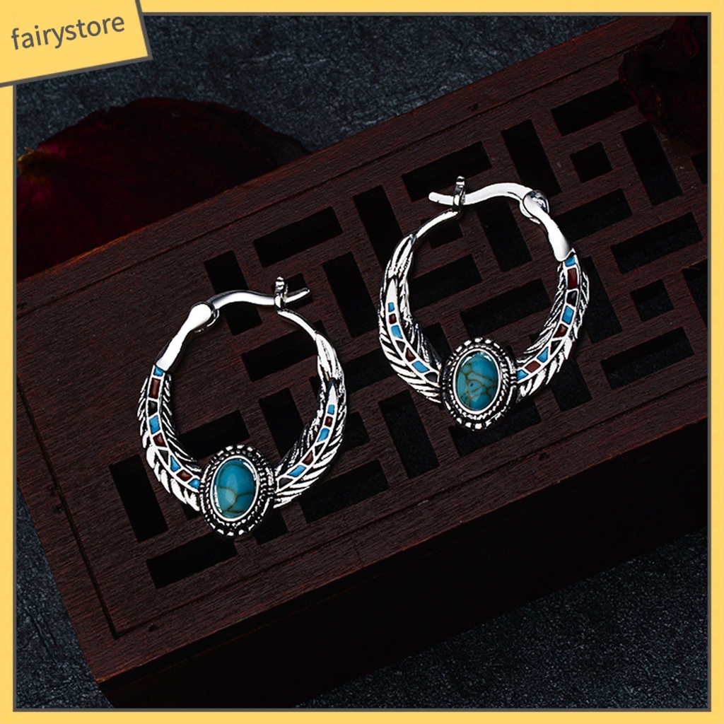 1 Đôi Bông Tai Dáng Dài Thiết Kế Tinh Tế Thời Trang Dự Tiệc Cho Nữ