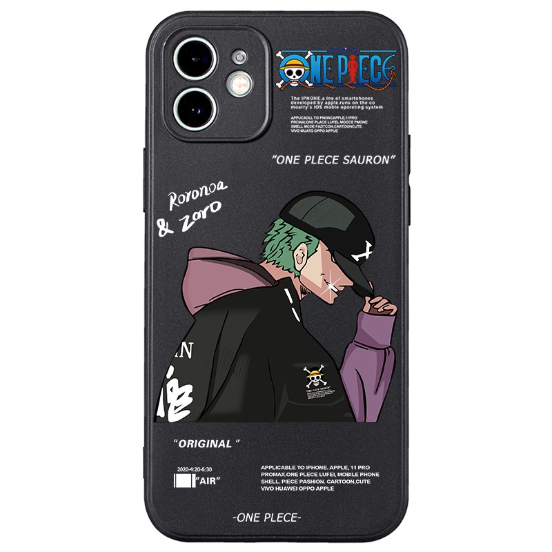 Ốp lưng IPhone  cạnh vuông One Piece BVC 6/6plus/6s/6splus/7/7plus/8/8plus/x/xr/xs/11/12/13/14/Pro/Plus/Promax BVC839