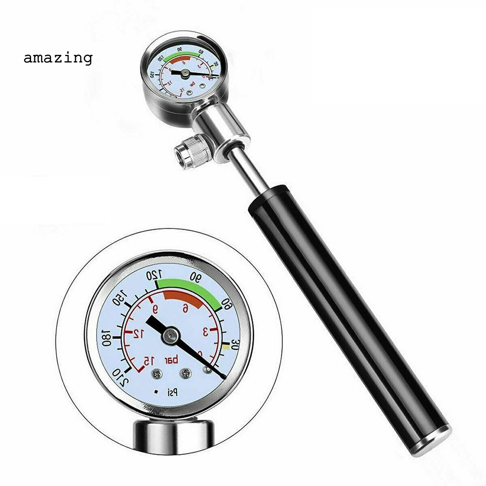 Ống Bơm Hơi Xe Đạp Áp Suất Cao Thiết Kế Nhỏ Gọn Tiện Dụng