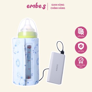 Túi Thông Minh, Hâm, Ủ, Giữ Nhiệt Bình Sữa Luôn 40 Độ (Dây Usb Máy Tính, Sạc Dự Phòng) embe.s