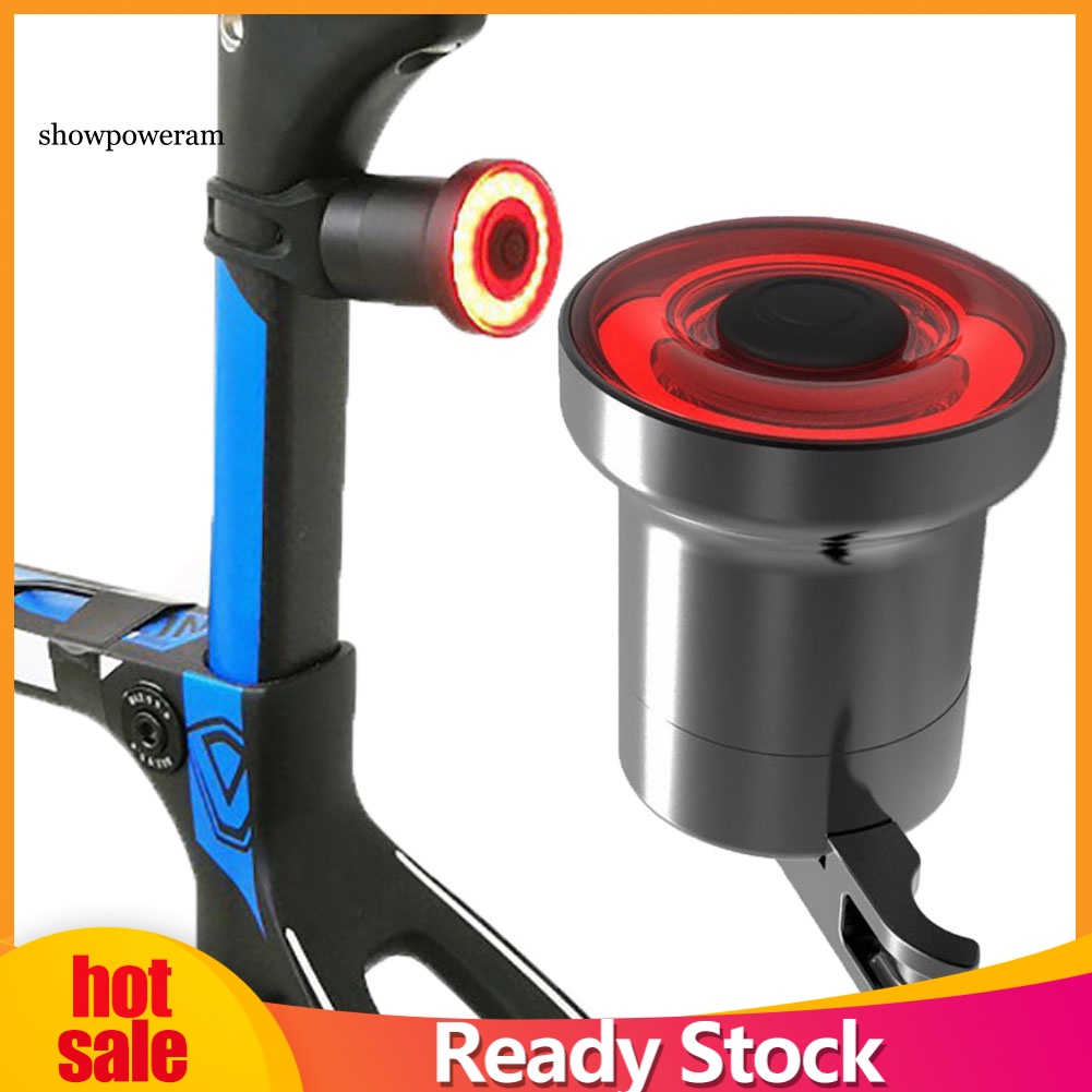 Đèn LED Đuôi Xe Đạp Cảm Biến Thông Minh Sạc USB