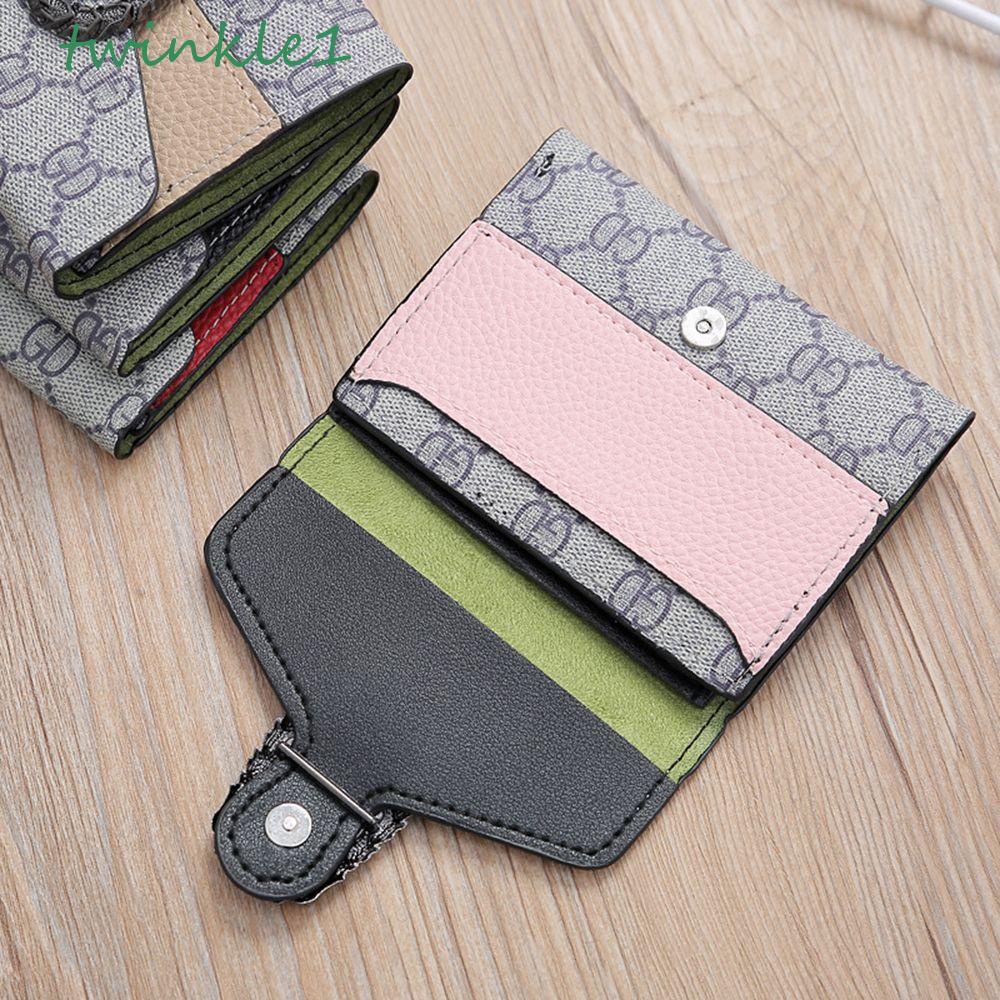 Ví Da PU Nhiều Ngăn Đa Năng Phong Cách Retro Cho Nữ