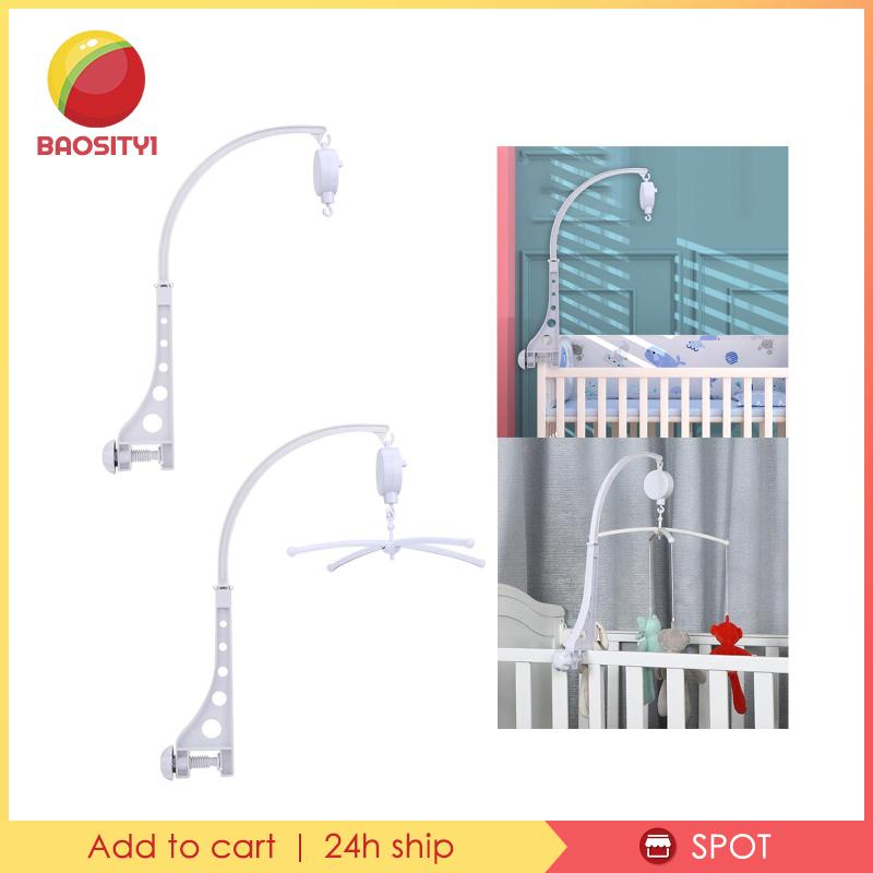 [Baosity1] Giá Đỡ Chuông / Hộp Nhạc Xoay 50cm Gắn Nôi Em Bé Sơ Sinh