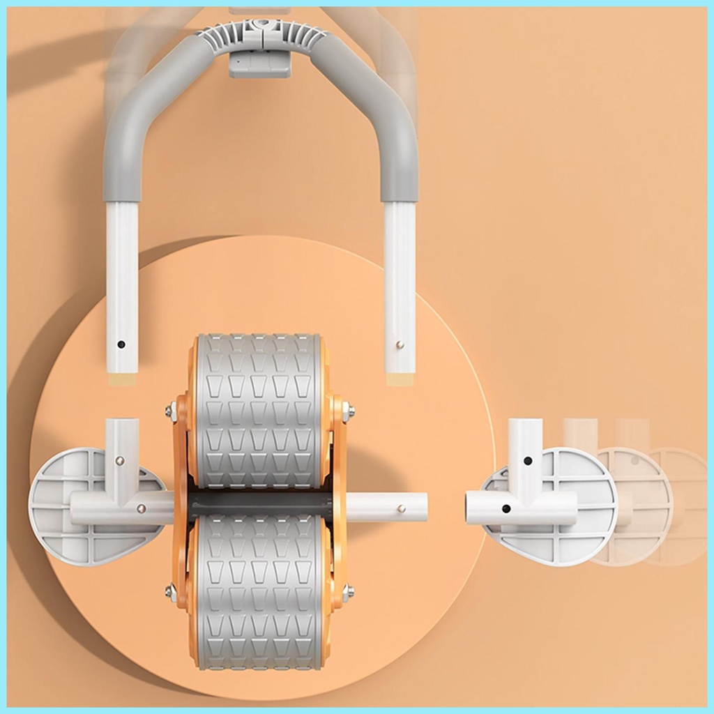 Con Lăn Tự Động Tập Cơ Bụng Kèm Đệm Đầu Gối