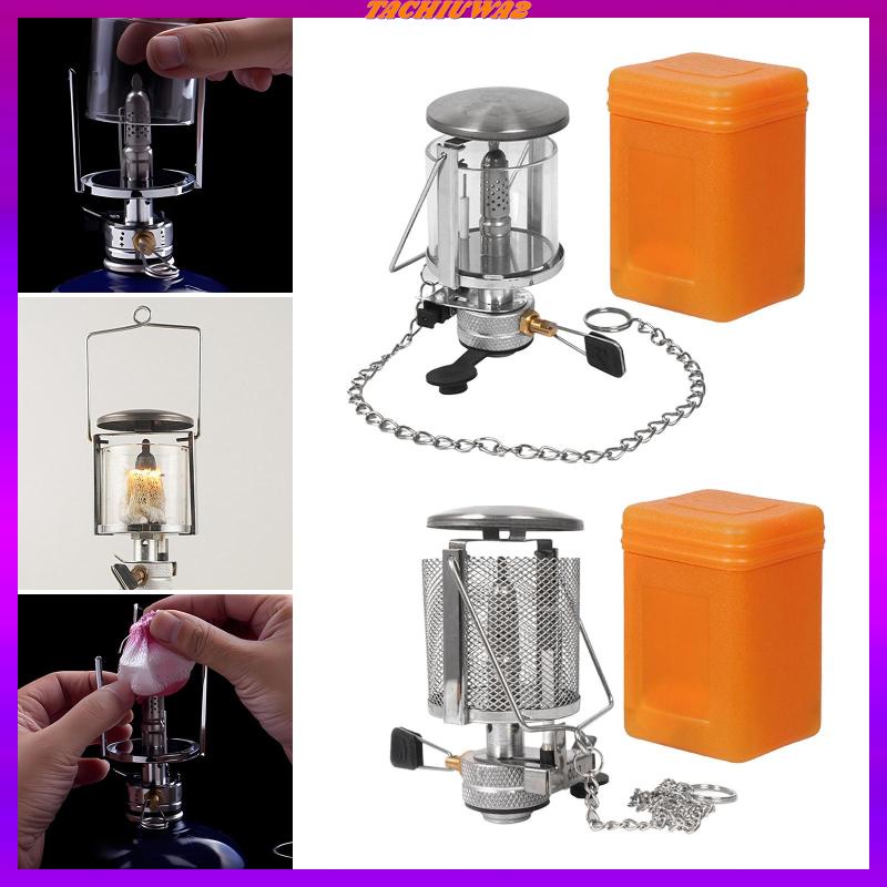 [Tachiuwa2] Đèn Khí Gas Nhỏ Gọn Dùng Cho Câu Cá Cắm Trại Trekking