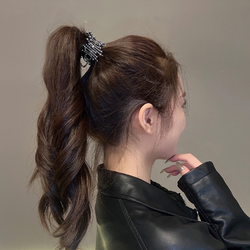 Kẹp Tóc Hình Cá Mập Đính Ngọc Trai Nhân Tạo Thời Trang