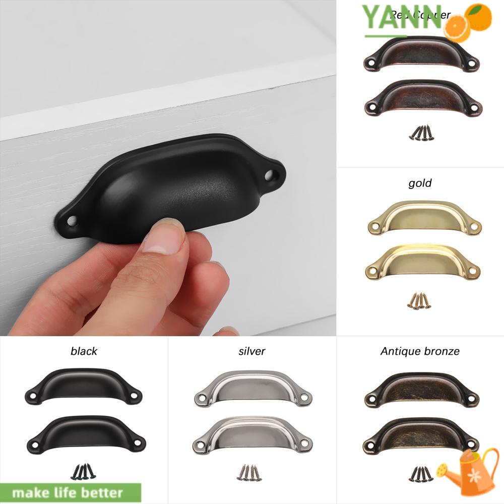 1 Tay Nắm Cửa Tủ Bằng Đồng Thau Phong Cách Cổ Điển