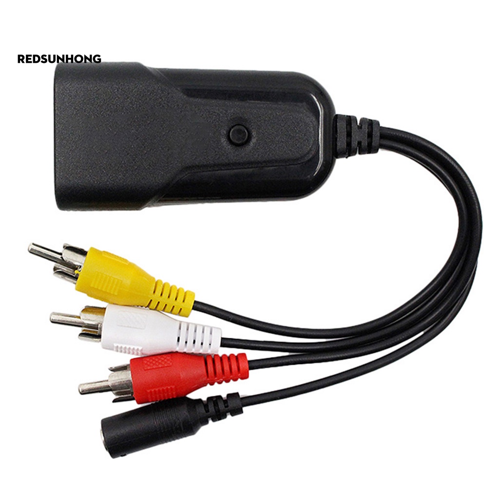 Bộ Thiết Bị Chuyển Đổi Âm Thanh 1 Trong 4 Đầu HDMI Sang AV / RCA Chuyên Dụng Cho Văn Phòng