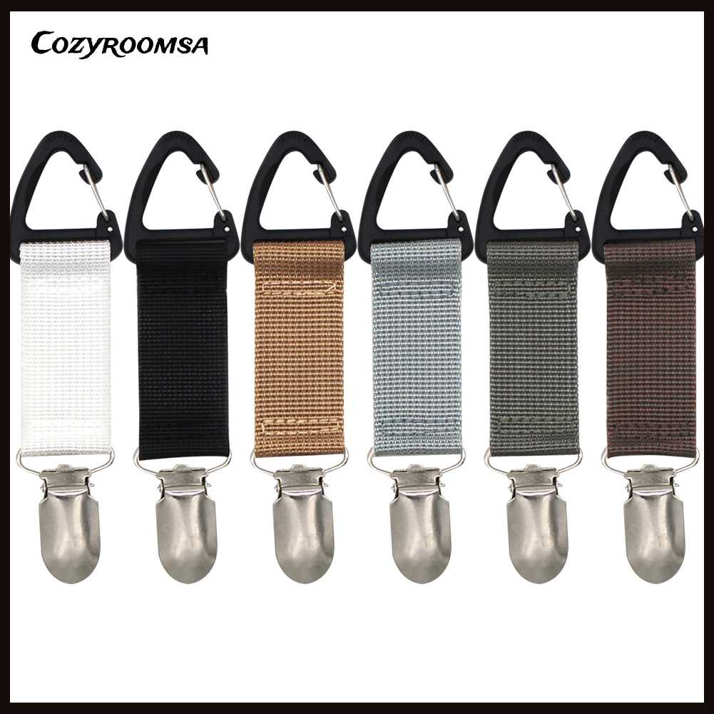 Kẹp Giữ Nón Bằng Vải Tiện Dụng Khi Đi Du Lịch