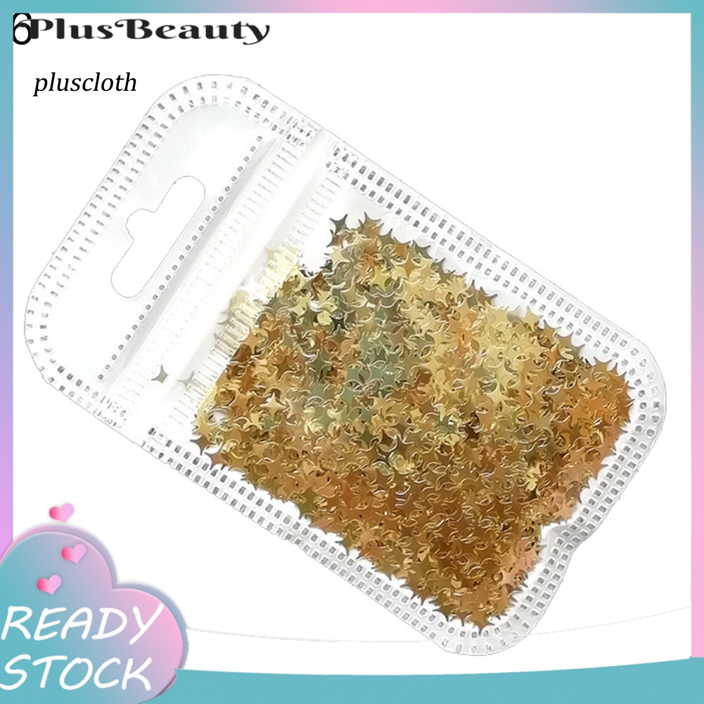 Hộp Sequin Lấp Lánh Trang Trí Móng 3D