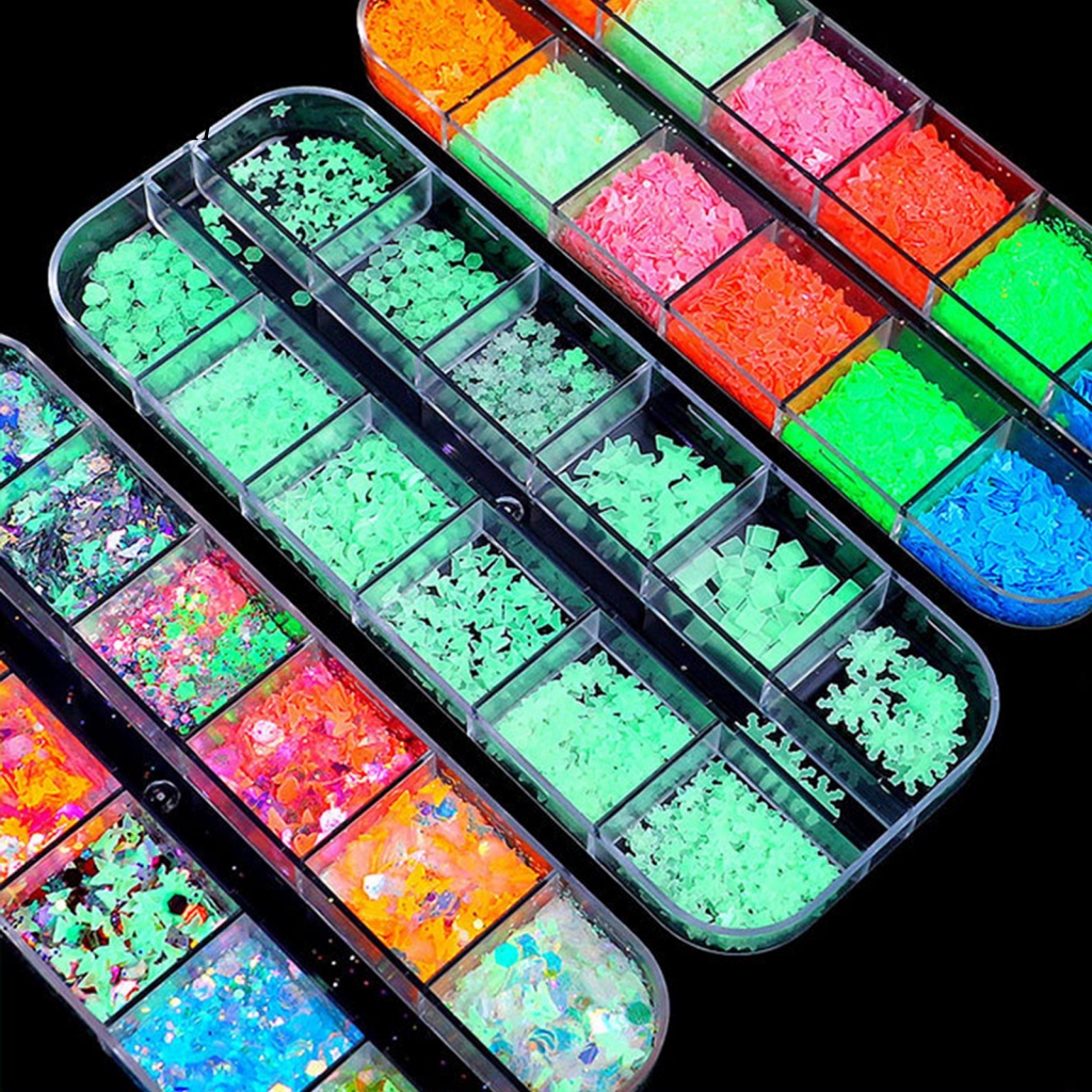 Hạt Kim Sa Hình Bướm Trang Trí Móng Tay Thời Trang