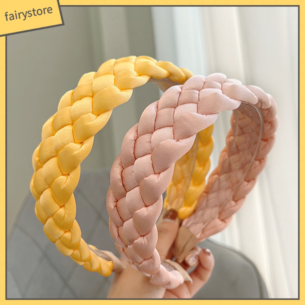 Băng Đô Cài Tóc [FRO] Bằng Nhựa Thiết Kế Bện Răng Trang Trí Cho Nữ Cuộc Sống Hàng Ngày