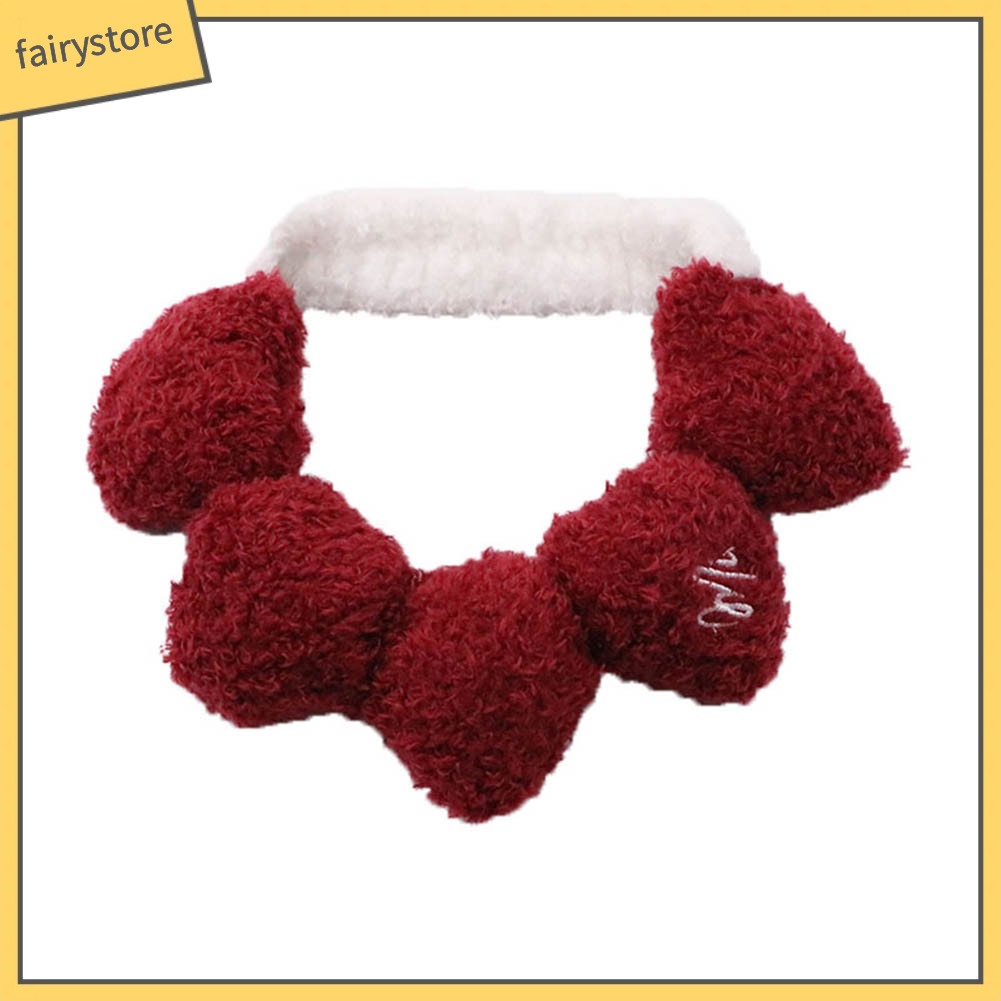 Băng Đô Cài Tóc Mềm Mại Hình Trái Tim Dễ Thương Dùng Rửa Mặt / Trang Điểm Cho Nữ