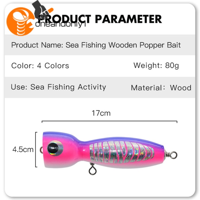 Mồi Câu Cá Giả Bằng Gỗ Chuyên Dụng