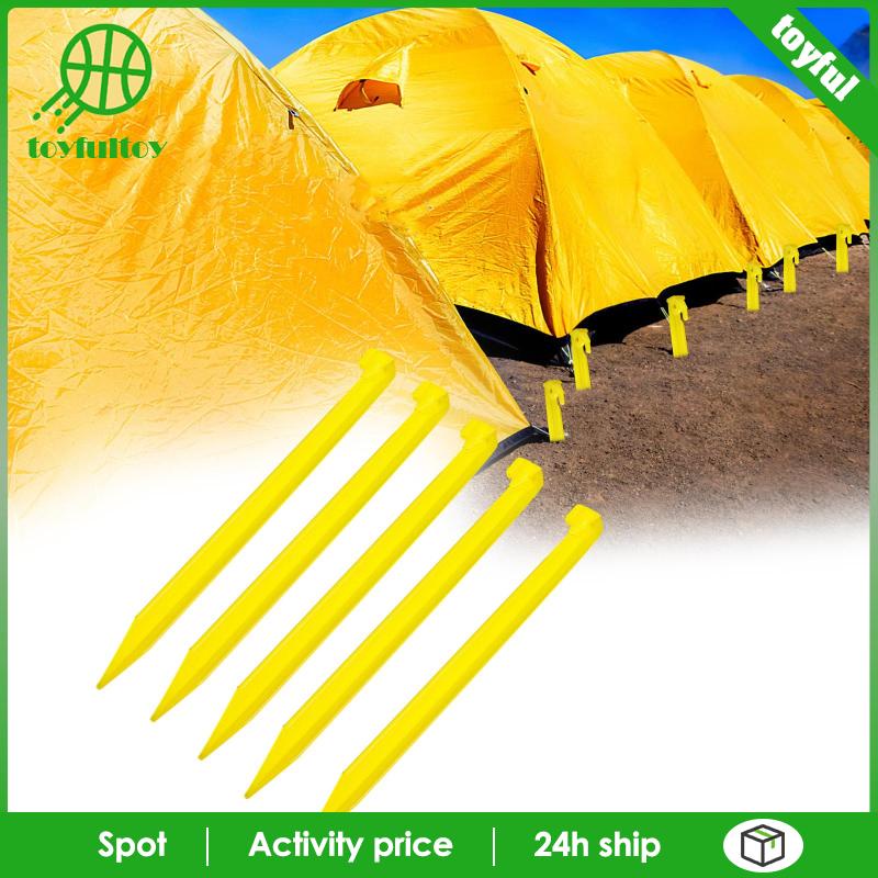 Bộ 5 Cọc Dựng Lều Chống Gió Tiện Dụng