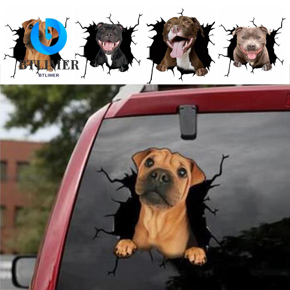 Đề Can PVC Chống Thấm Nước Họa Tiết Vui Nhộn Dán Trang Trí Cửa Sổ Xe Hơi / Laptop