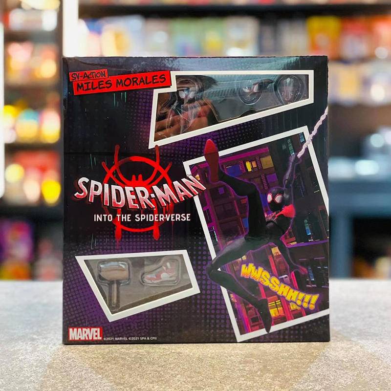 Mô Hình Nhân Vật Người Nhện marvel sv action miles