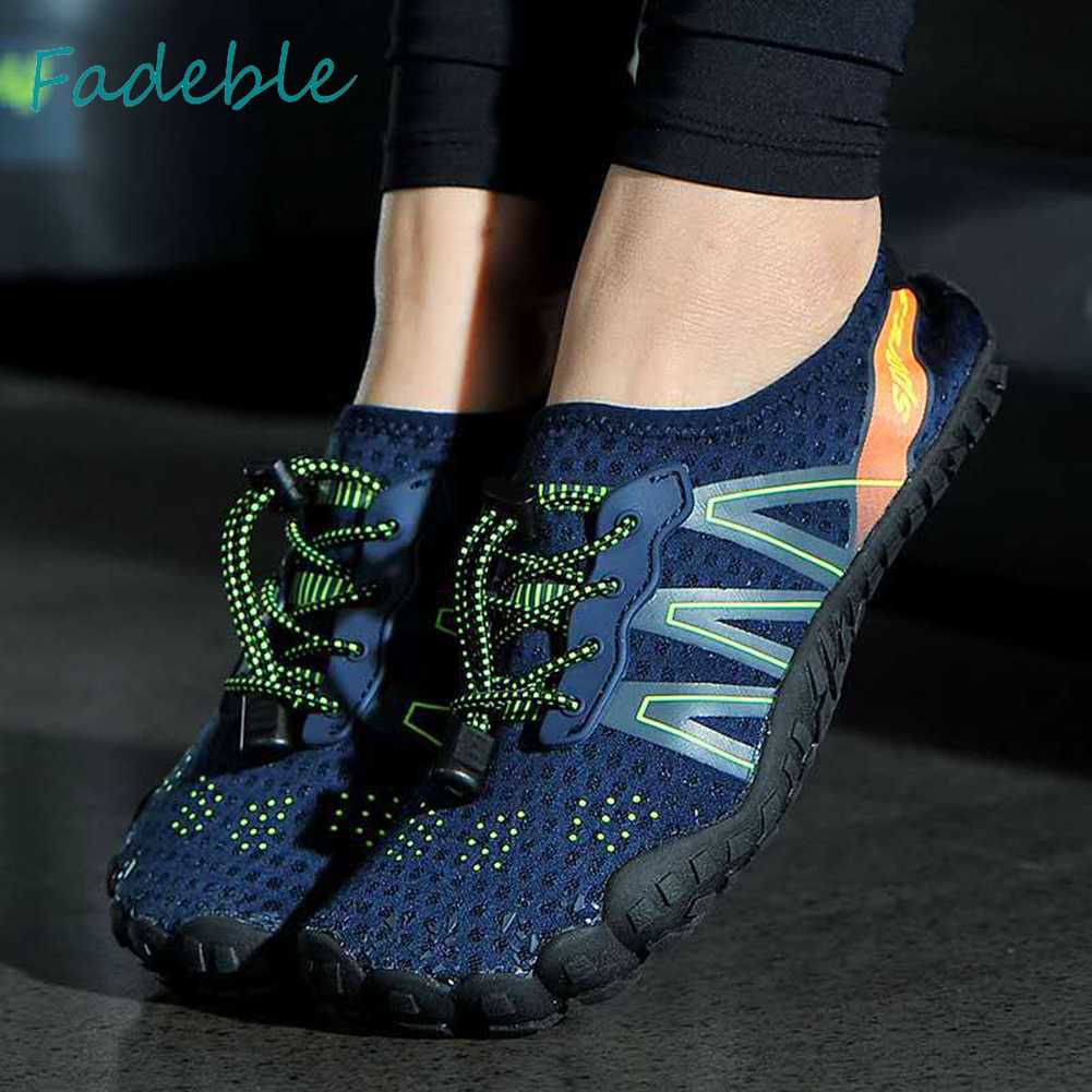 Giày Đi Biển Thiết Kế Đục Lỗ Thoáng Khí Thời Trang Cho Nam Và Nữ