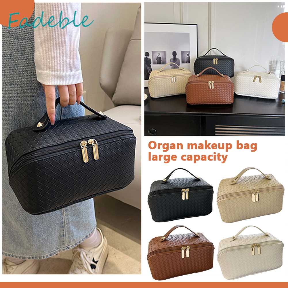 Pu Túi Đựng Mỹ Phẩm Sức Chứa Lớn Tiện Lợi Dễ Sử Dụng